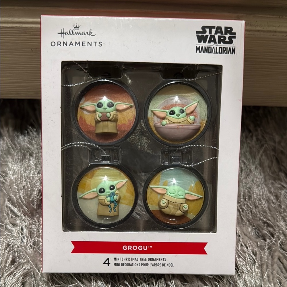 Hallmark Green and Brown Holiday Ornaments